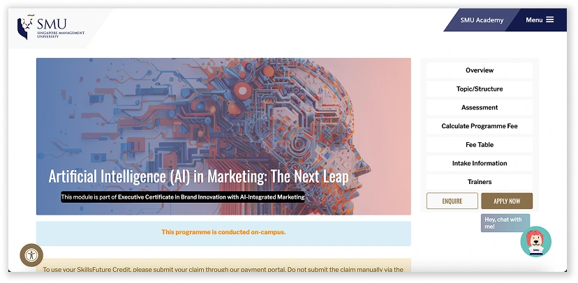 Artificial Intelligence in Marketing by SMU
