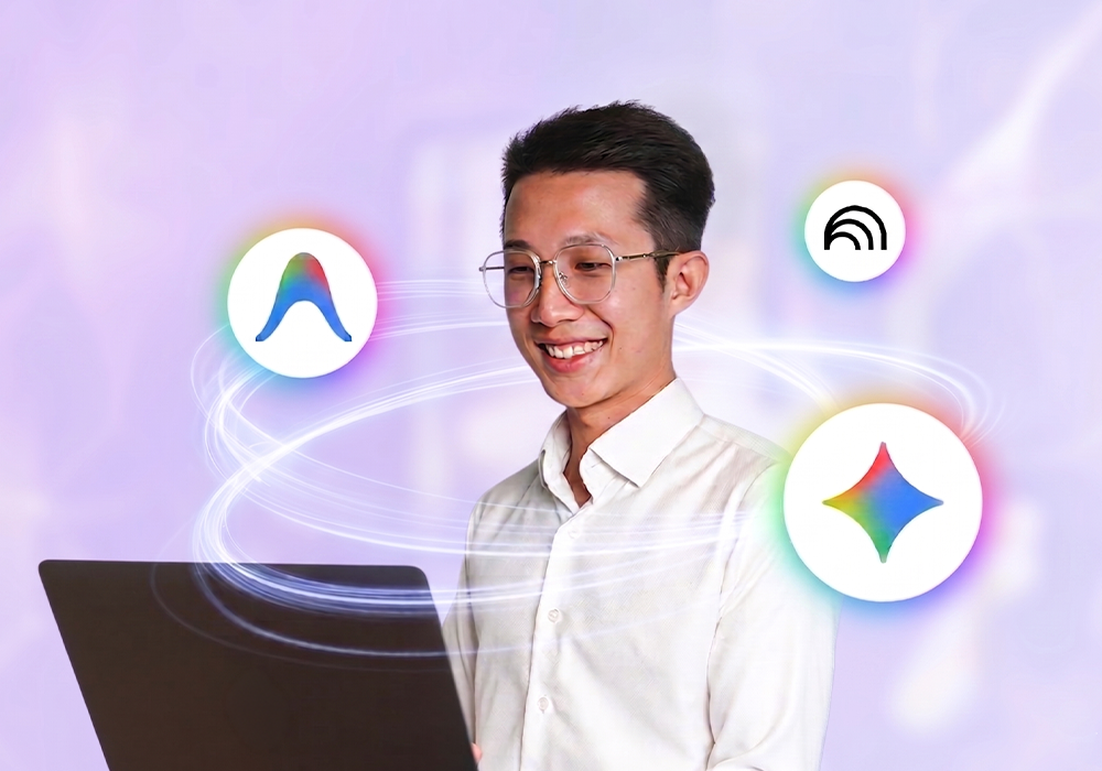 Free Google AI Tools banner by OOm Institute