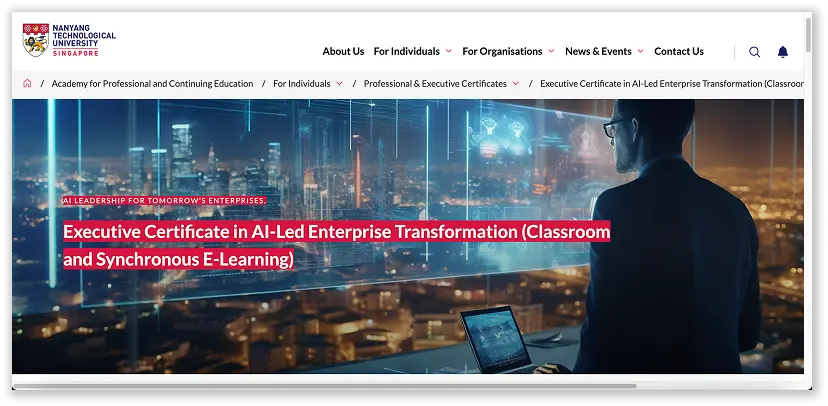 Generative AI Course from NTU Singapore