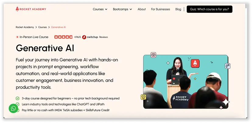 Gen AI Series from Rocket Academy