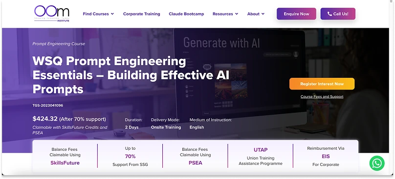 OOm Institute Prompt Engineering Cert