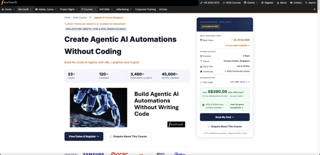 Intellisoft's Agentic AI course
