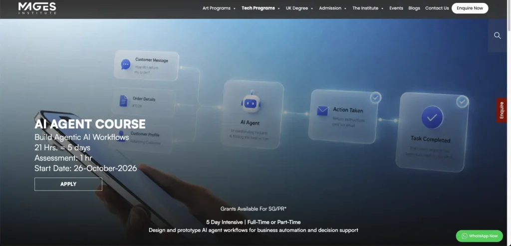 MAGES's Agentic AI course