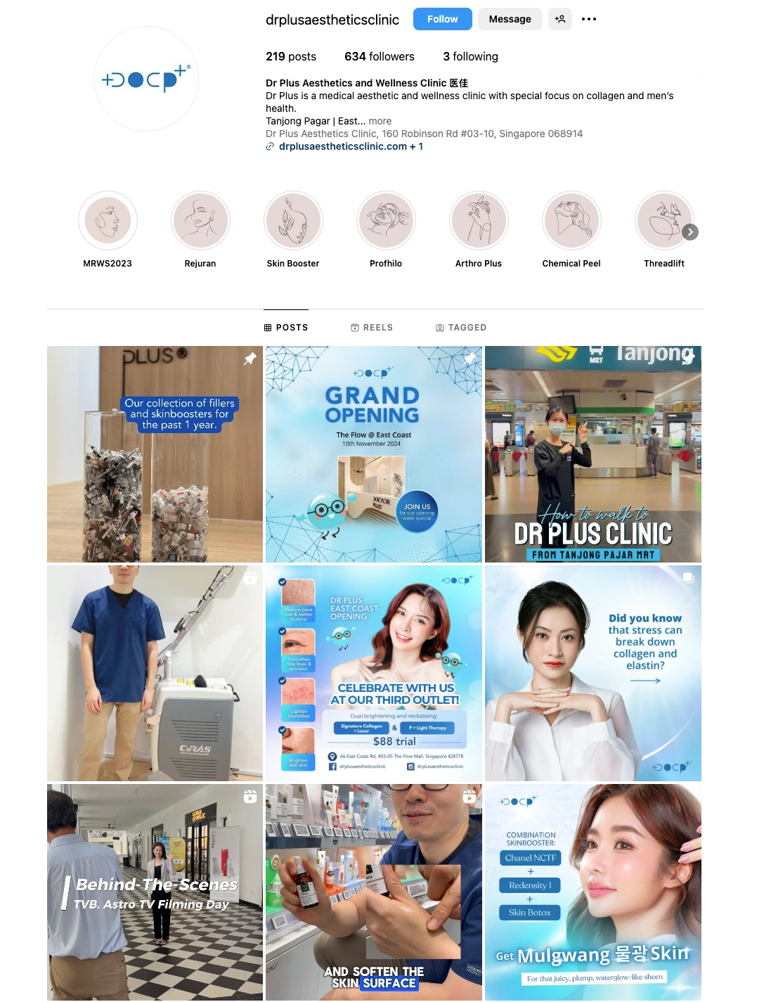 Social media strategies for aesthetic clinics connect with patients through Instagram and TikTok