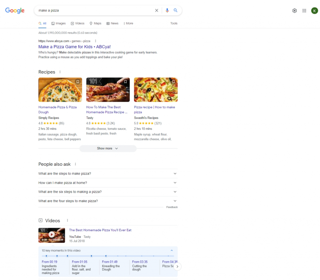 Second Example Of Semantic Search