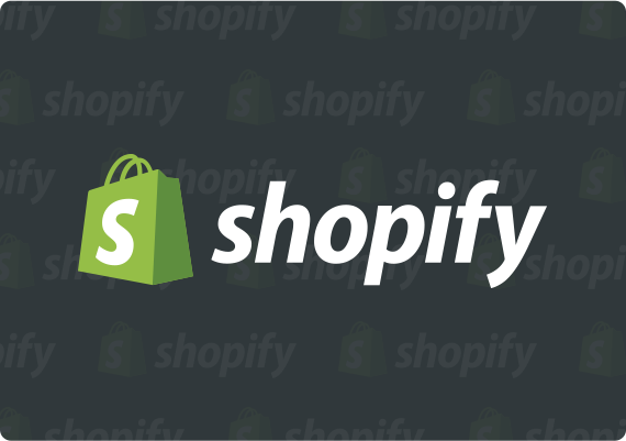Shopify logo.