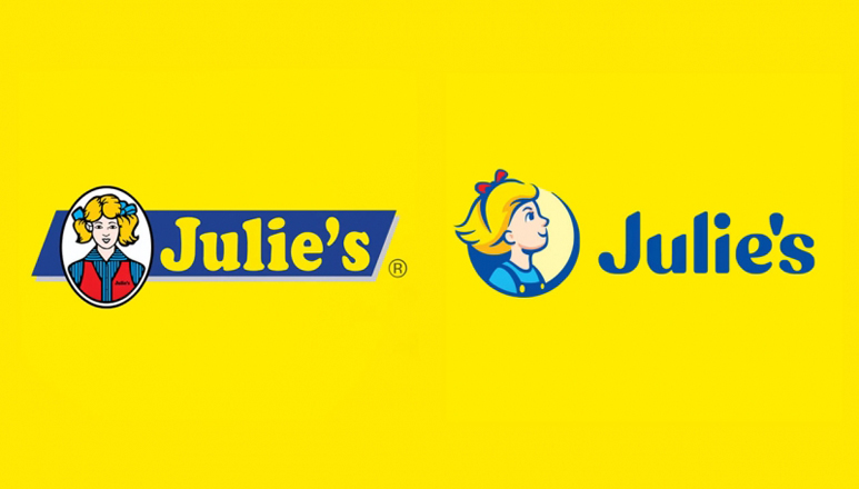 Julie's Biscuits New Logo