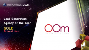 AOTY Gold & Local Hero Lead Generation Agency of the Year - OOm