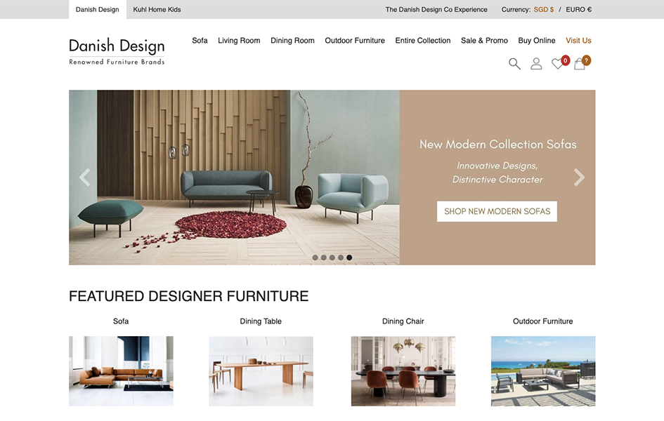 Danish Design Website