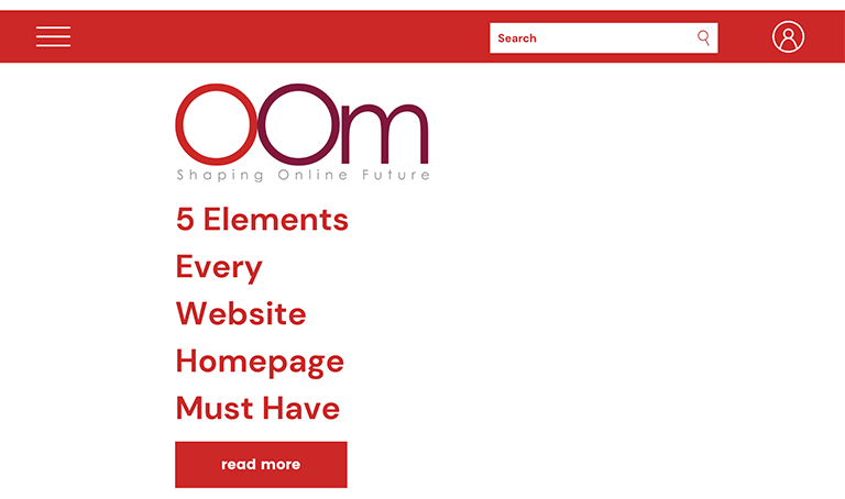 5 Elements Every Website Homepage Must Have