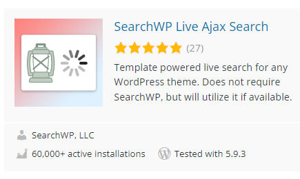 SearchWP WordPress Plugin