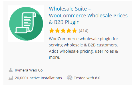 Wholesale Suite WordPress Plugin