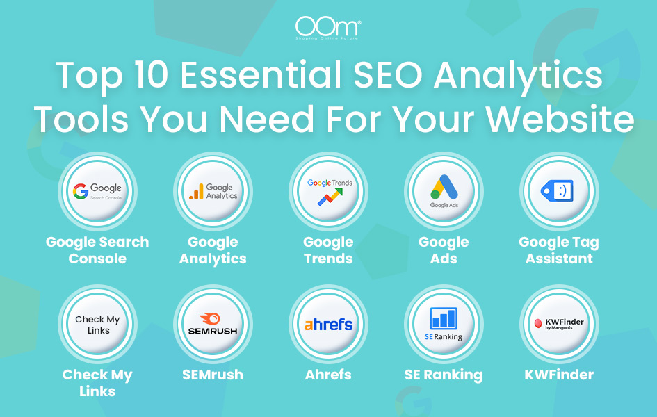 A List Of Top 10 Essential SEO Analytics Tools You Need For Your Website