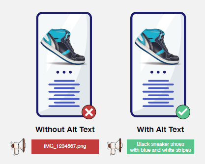 Alt Text Comparison Between With And Without One