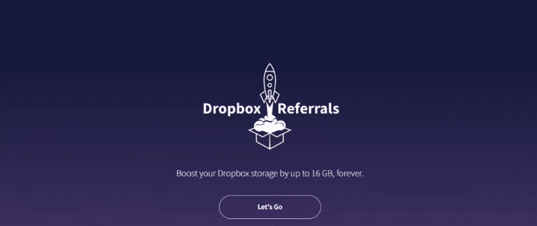 Dropbox referrals