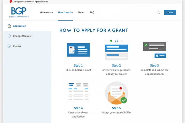 How to apply for a government grant on the Business Grants Portal