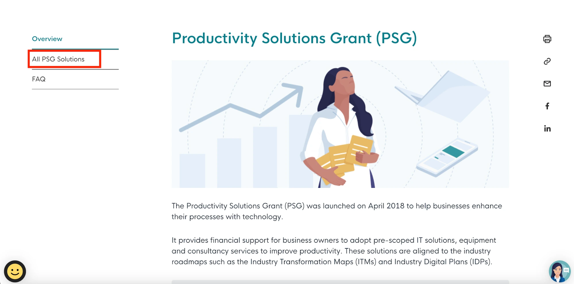 Overview of PSG solutions for business productivity