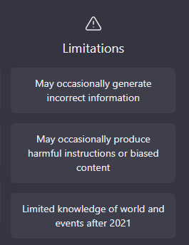 ChatGPT Inaccurate Information