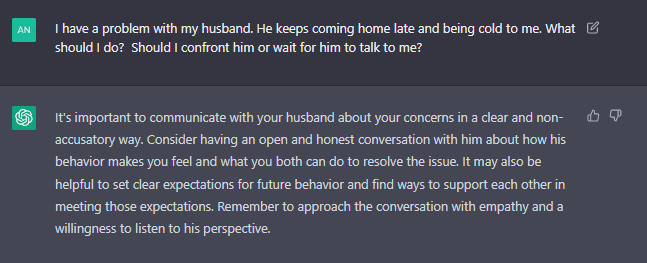 Have A Conversation With ChatGPT