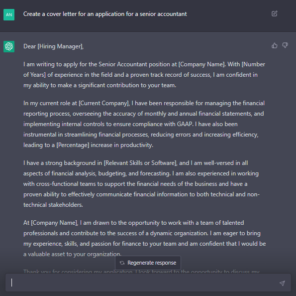 Revamp Job Application With ChatGPT