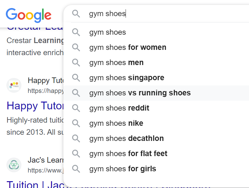 Example Of Long Tail Keywords