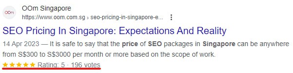 Example of Review Schema Markup