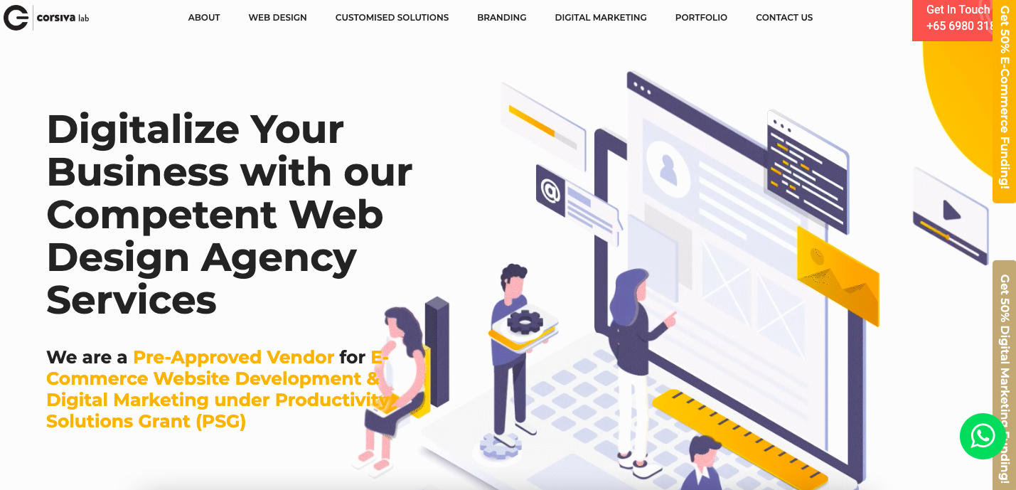 Corsiva Lab Website