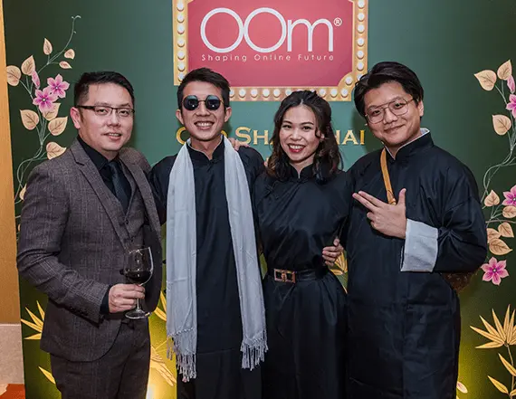 Employees at OOm a digital marketing agency