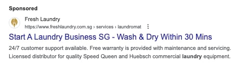 Fresh Laundry Search