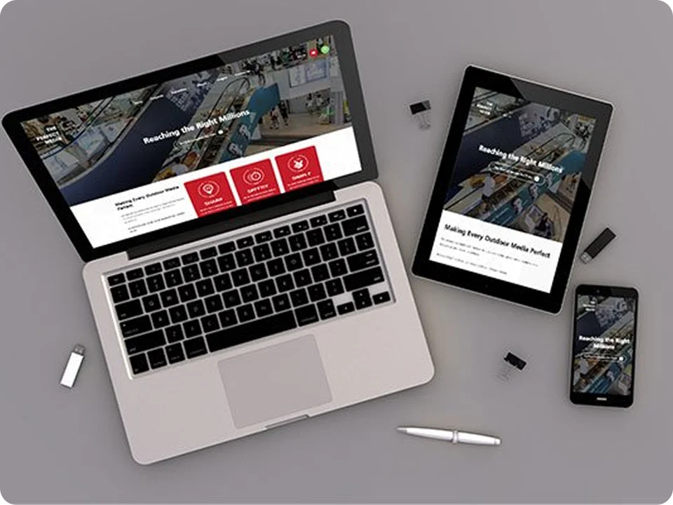 Responsive website design services in Singapore by OOM