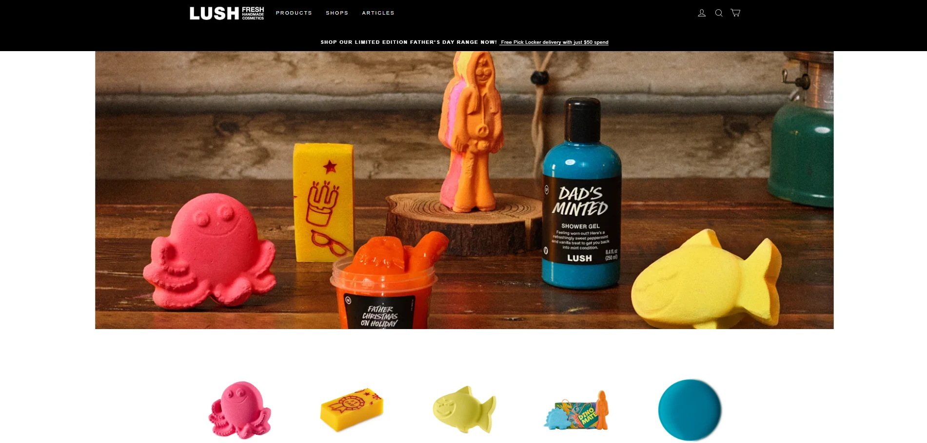 Crate & Barrel ecommerce homepage with styled living room layout