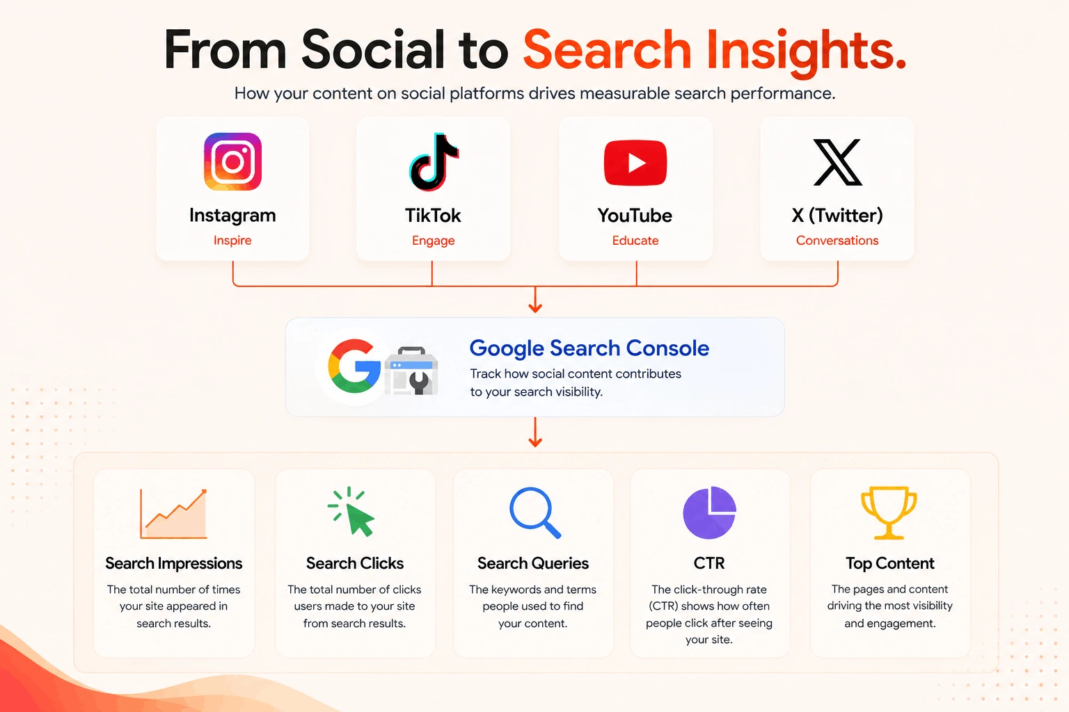 from social to search insights